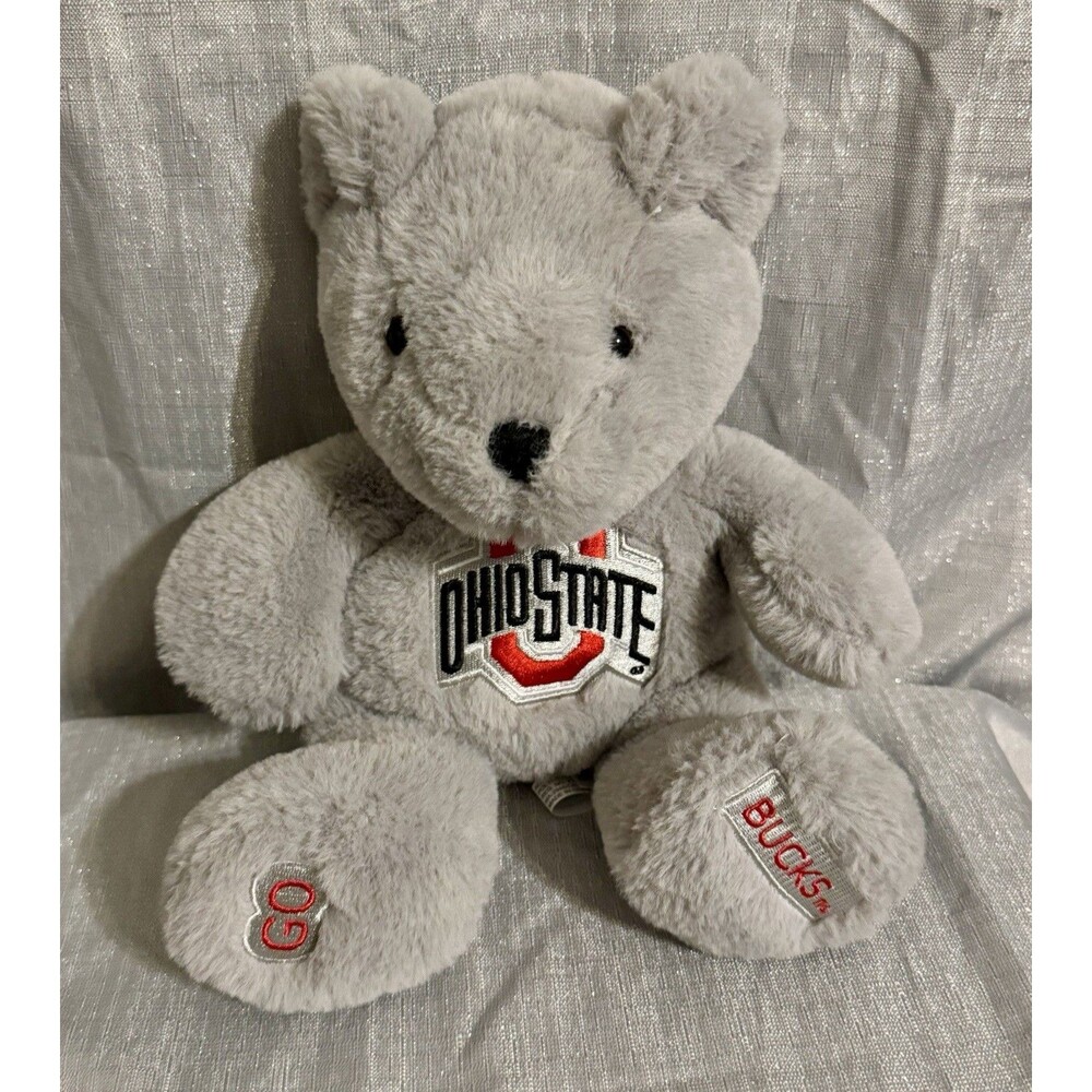 Ohio State Buckeyes Teddy Bear “Go Bucks” Official Licensed Collegiate Plush Toy